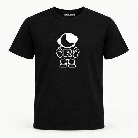 Richie Deluna SUPIMA® Cotton Astronaut Logo T‑Shirt