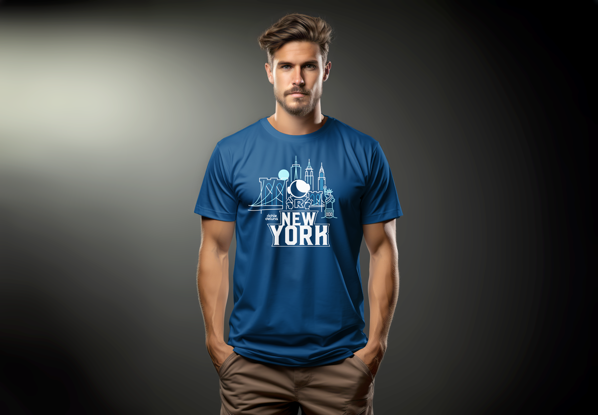 Richie Deluna™ SUPIMA® Cotton New York T-Shirt